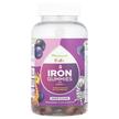 Kids Iron Gummies with Vitamin C Grape, Залізо, 120 таблеток