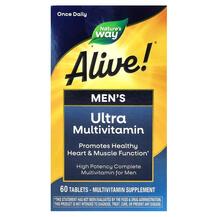 Вітаміни Alive! Men's Ultra Multivitamin Nature's