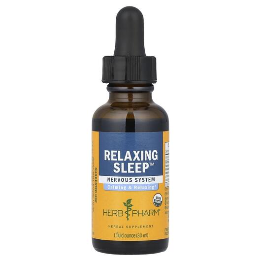 Основне фото товара Herb Pharm, Relaxing Sleep, Підтримка сну, 30 мл