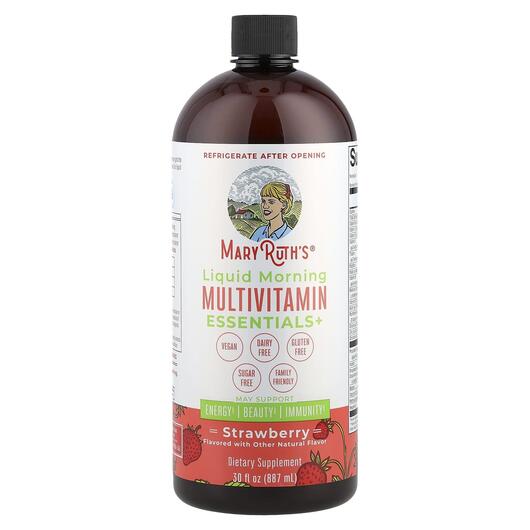 Основне фото товара Liquid Morning Multivitamin Essentials+ Strawberry, Мультивітамін