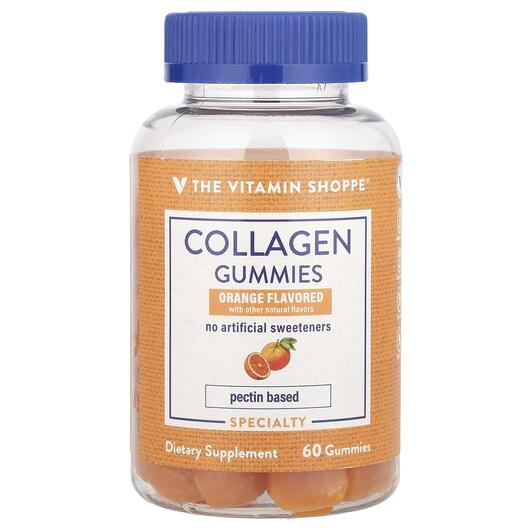 Основне фото товара Collagen Gummies Orange 250 mg, Колаген, 60 таблеток