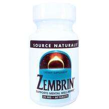 Зембрін 25 мл Zembrin 25 mg Source Naturals