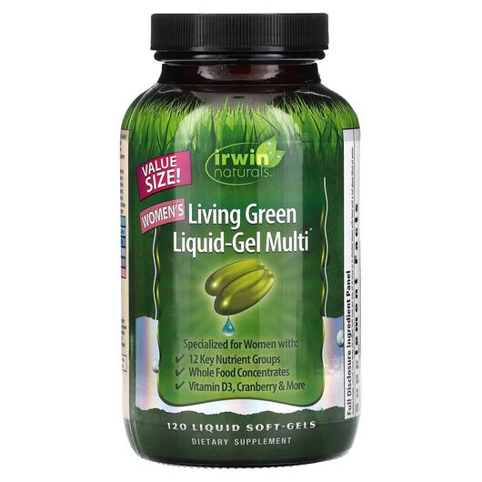 Основне фото товара Women's Living Green Liquid-Gel Multi, Вітаміни для жінок, 1