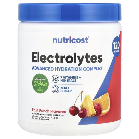Основне фото товара Electrolytes Advanced Hydration Complex Fruit Punch, Електроліти,