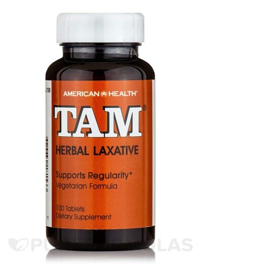 Основне фото товара American Health, Tam Herbal Laxative, Трави, 100 таблеток