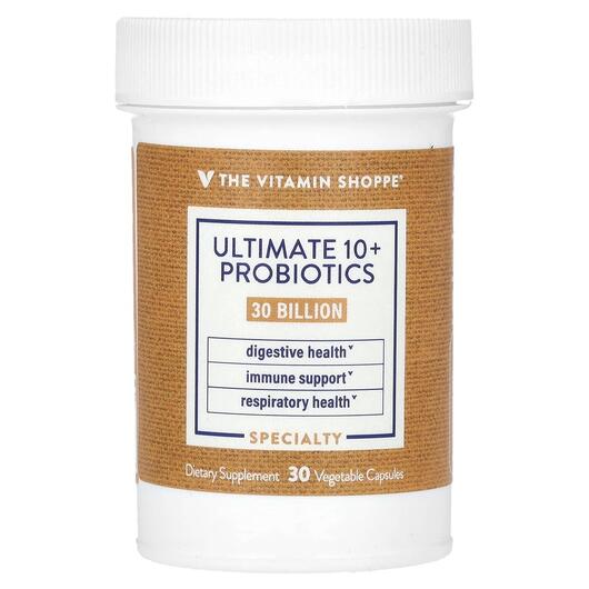 Основне фото товара Ultimate 10+ Probiotics 30 Billion, Пробіотики, 30 капсул