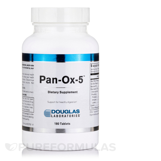 Основне фото товара Douglas Laboratories, Pan-Ox-5, Панкреатин, 180 таблеток