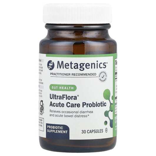 Основне фото товара UltraFlora Acute Care, Підтримка кишківника, 30 капсул