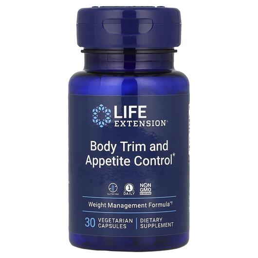 Основне фото товара Body Trim and Appetite Control, Контроль ваги, 30 капсул