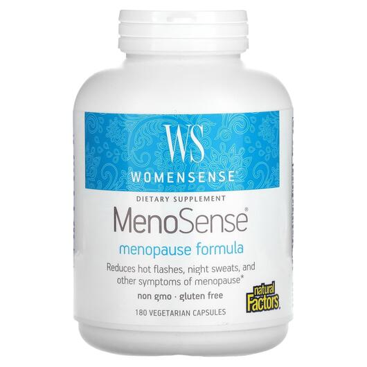 Основне фото товара MenoSense Menopause Formula, Підтримка менопаузи, 180 капсул