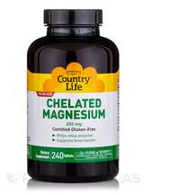 Chelated Magnesium 250 mg Магний Хелатный Country