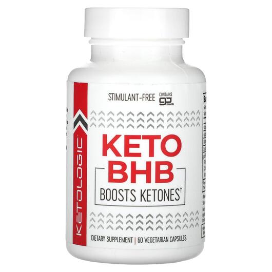 Основне фото товара KetoLogic, Keto BHB, Контроль ваги, 60 капсул