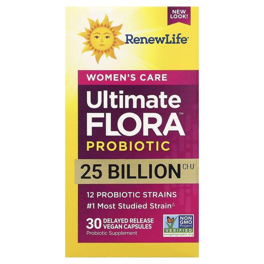 Основне фото товара Ultimate Flora Women's Care Probiotic, Пробіотики для жінок,