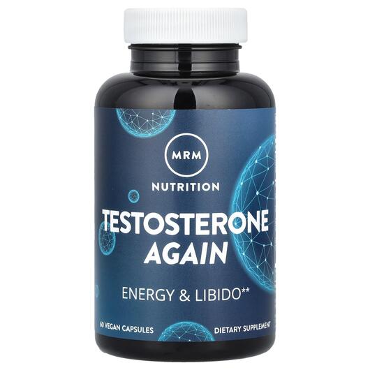 Основне фото товара MRM, Testosterone Again, Підтримка Лібідо, 60 капсул