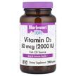 Bluebonnet Nutrition, Vitamin D3 2000 IU, Вітамін D3, 250 капсул