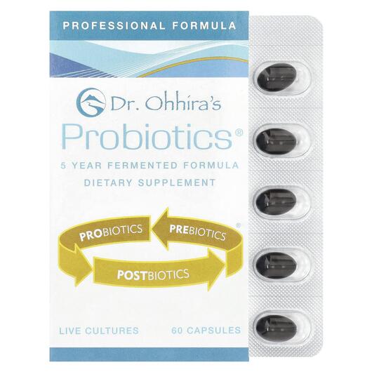 Основне фото товара Probiotics Professional Formula, Професійні Пробіотики, 60 капсул
