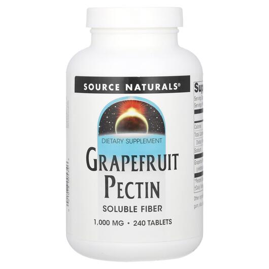 Основне фото товара Grapefruit Pectin 240, Грейпфрутовий пектин, 240 таблеток