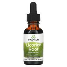 Лакриця Licorice Root Liquid Extract Swanson 29.6 мл