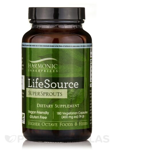 Основне фото товара LifeSource SuperSprouts, Суперфуд, 180 капсул