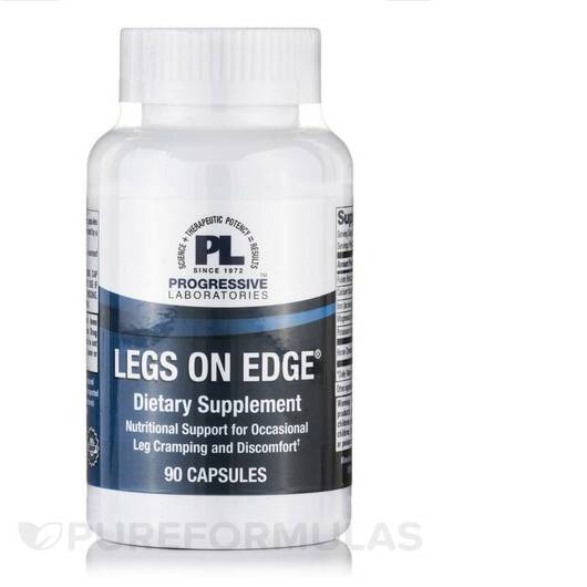 Основне фото товара Progressive Labs, Legs On Edge, Підтримка вен ніг, 90 капсул
