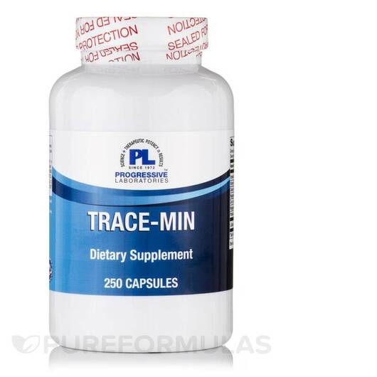 Основне фото товара Progressive Labs, Trace Min Plus, Мінеральні добавки, 250 капсул