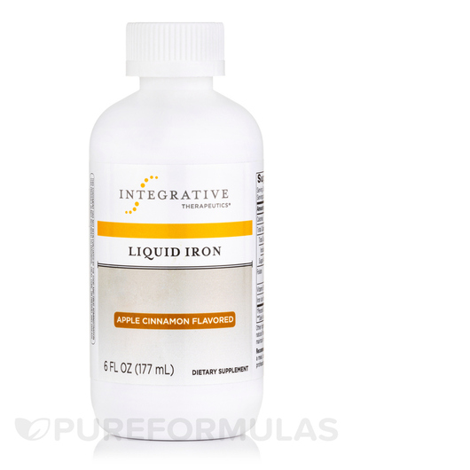 Основне фото товара Liquid Iron Apple Cinnamon, Залізо, 175 мл