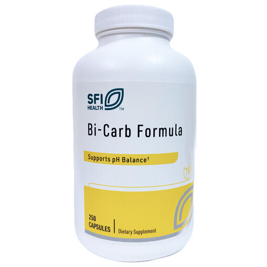 Основне фото товара Klaire Labs, Bi-Carb Formula, Баланс рівня pH, 250 капсул