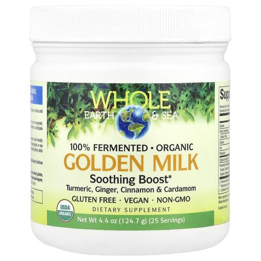 Основне фото товара Whole Earth & Sea Golden Milk Soothing, Підтримка суглобів, 1