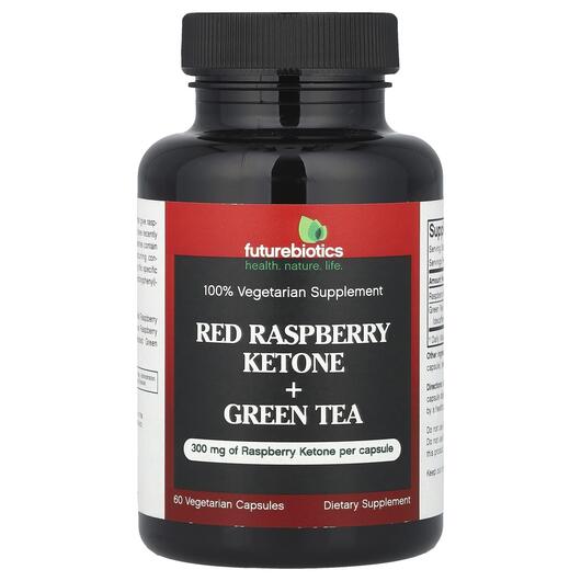 Основне фото товара Red Raspberry Ketone, Малинові кетони для схуднення, 60 капсул