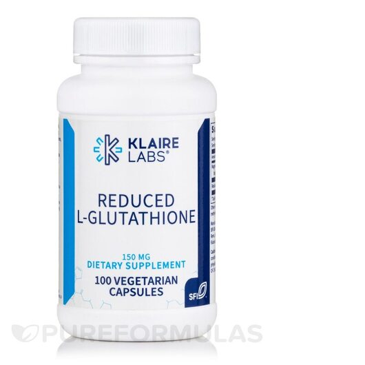 Основне фото товара Reduced L-Glutathione 150 mg, L-Глутатіон, 100 капсул