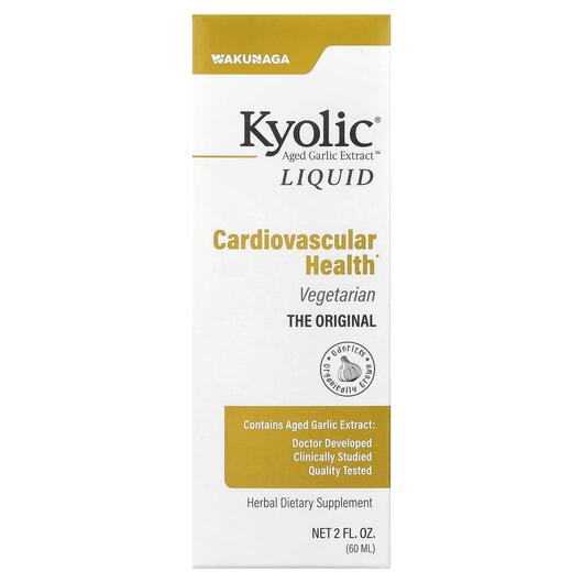 Основне фото товара Kyolic, Cardiovascular Health, Кардіо комплекс, 60 мл
