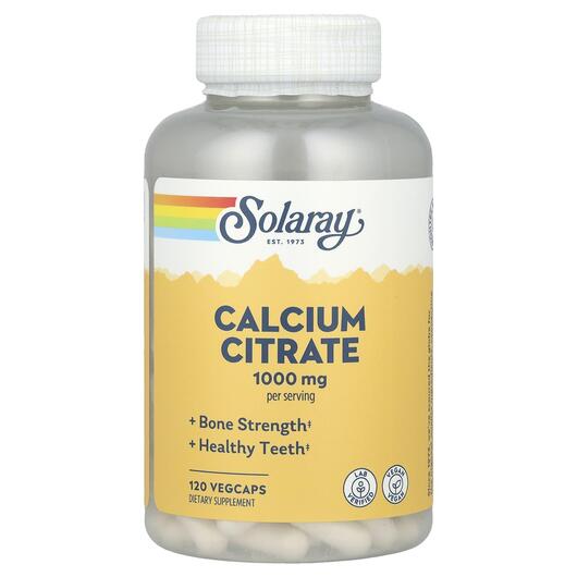 Основне фото товара Calcium Citrate 250 mg, Цитрат Кальцію 250 мг, 120 капсул