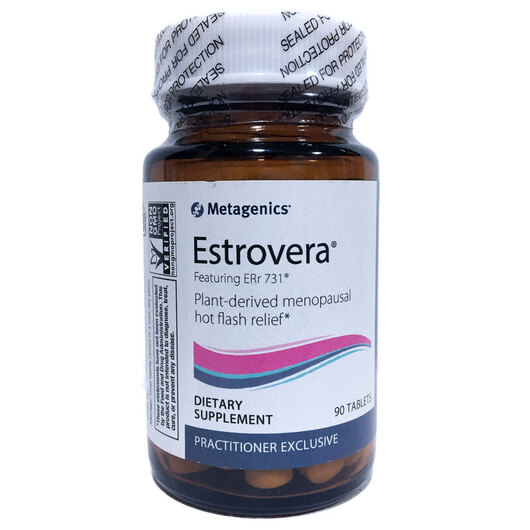 Основне фото товара Metagenics, Estrovera, Підтримка естрогену, 90 таблеток