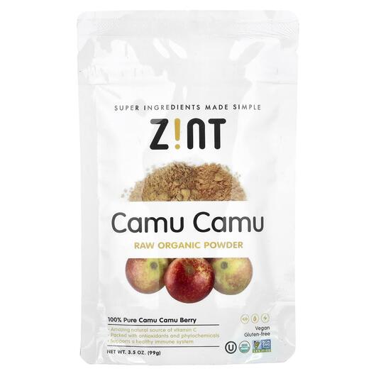 Основне фото товара Zint, Camu Camu Organic Powder, Мірціарія сумнівна Порошок, 99 г