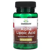 Alpha Lipoic Acid 50 mg Альфа-липоевая Swanson