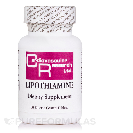 Основне фото товара Ecological Formulas, Lipothiamine, Підтримка мозку, 60 таблеток
