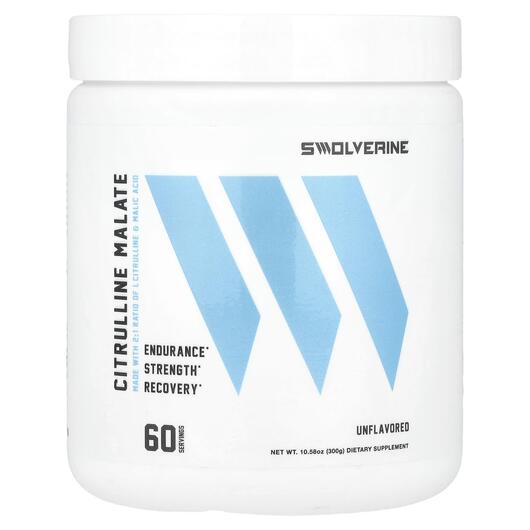 Основне фото товара Citrulline Malate Unflavored, Енергетичний напій, 300 г