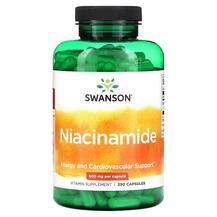 Niacinamide 500 mg Ниацинамид Swanson 250 капсул