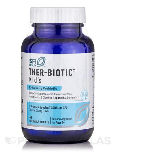 Основне фото товара Ther-Biotic Children's Chewable, Пробіотики, 60 таблеток