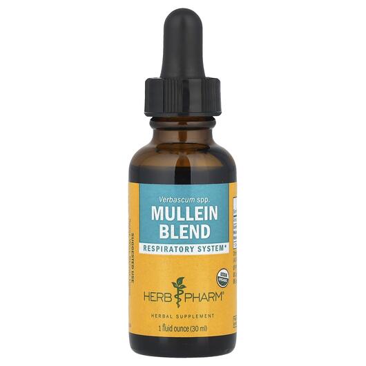 Основне фото товара Herb Pharm, Mullein Blend, Лист коров'яку, 30 мл