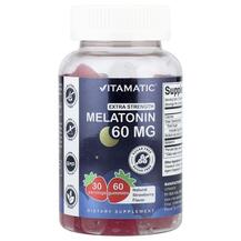 Мелатонін Melatonin Gummies Natural Strawberry Sugar