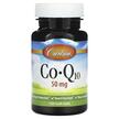 Фото товару Carlson, CoQ10 50 mg, Убіхінол, 120 капсул