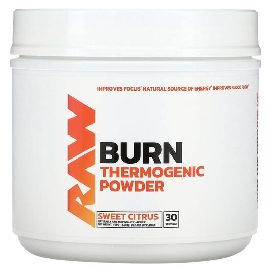 Основне фото товара Burn Thermogenic Powder Sweet Citrus, Спортивне харчування, 516 г