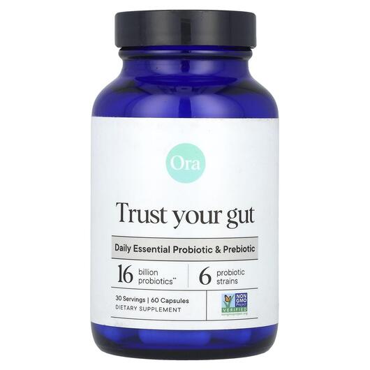 Основне фото товара Trust Your Gut Vegan Probiotic & Prebiotic Supplement, Пробіо