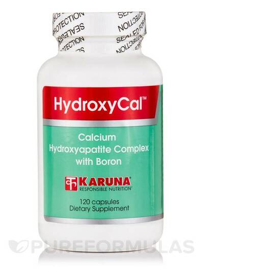 Основне фото товара Karuna Health, HydroxyCal, Зміцнення кісток, 120 капсул