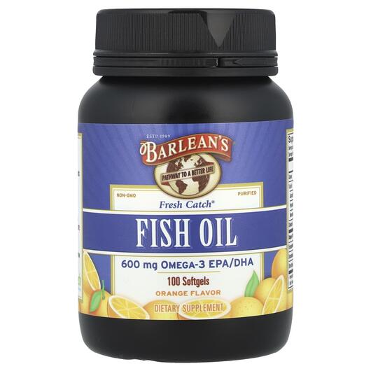 Основне фото товара Fish Oil Omega-3 EPA DHA, Риб'ячий жир Омега-3 EPA DHA, 100 