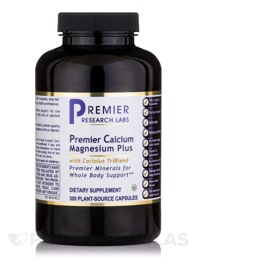Основне фото товара Premier Calcium Magnesium Plus, Кальцій Магній, 300 капсул