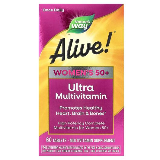 Основне фото товара Women's 50+ Ultra Potency, Вітаміни для жінок, 60 таблеток
