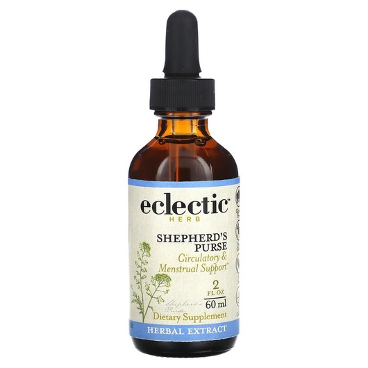 Основне фото товара Eclectic Herb, Shepherd's Purse Extract, Пастухова сумка, 60