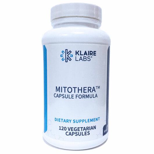 Основне фото товара Klaire Labs, MitoThera Capsule Formula, МітоТера, 120 капсул